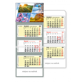 JTP 39–64, Kalendarz trójdzielny planer z kopertą