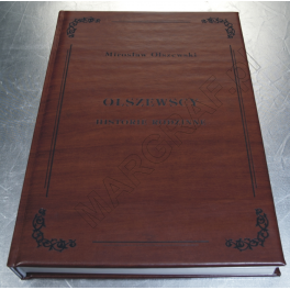Kronika / Księga Pamiątkowa z wydrukowanym wstępem - ok. 255x335 mm szyta nićmi z Twoim dowolnym napisem na okładce