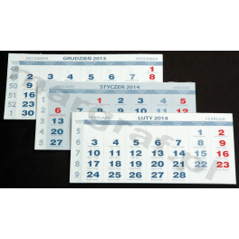 Kalendaria do kalendarzy x-dzielnych