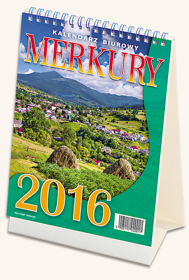 TH5 Kalendarz biurowy MERKURY