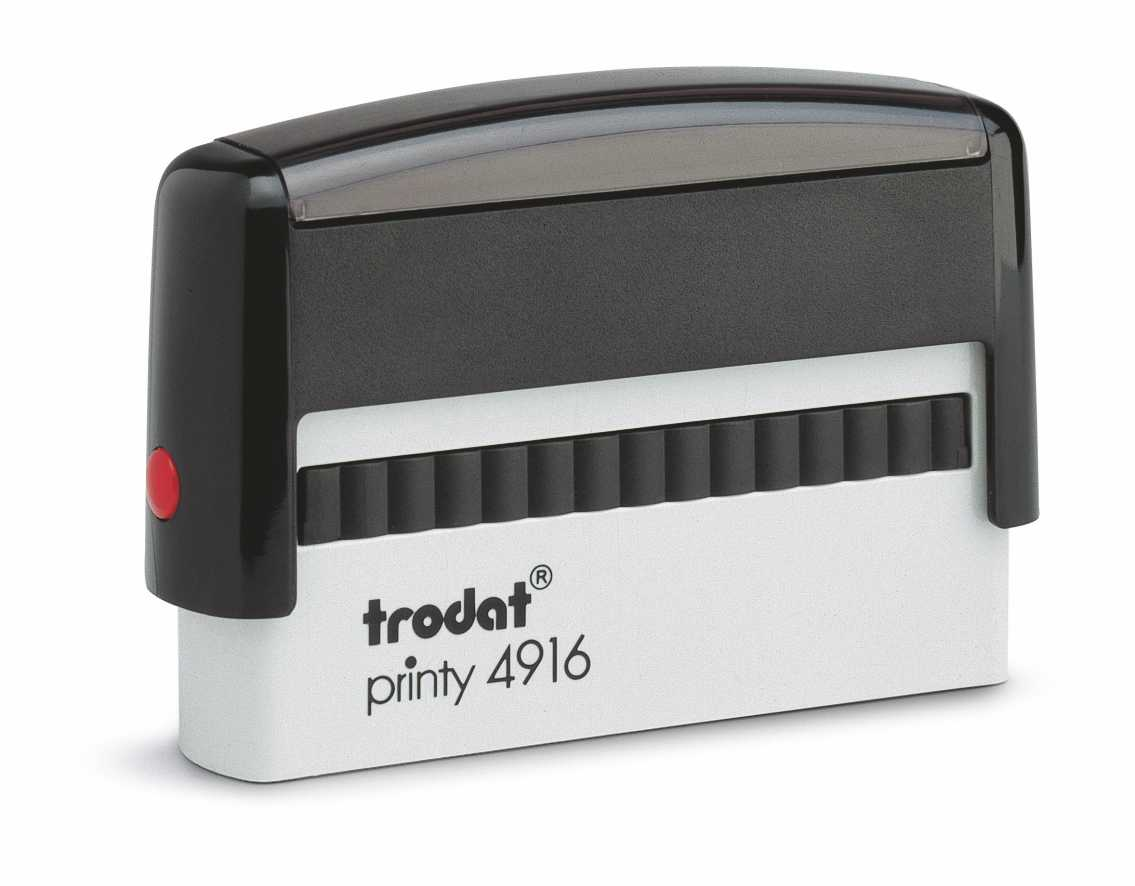 Automat  Printy Prostokątny (do numerów kont) TRODAT