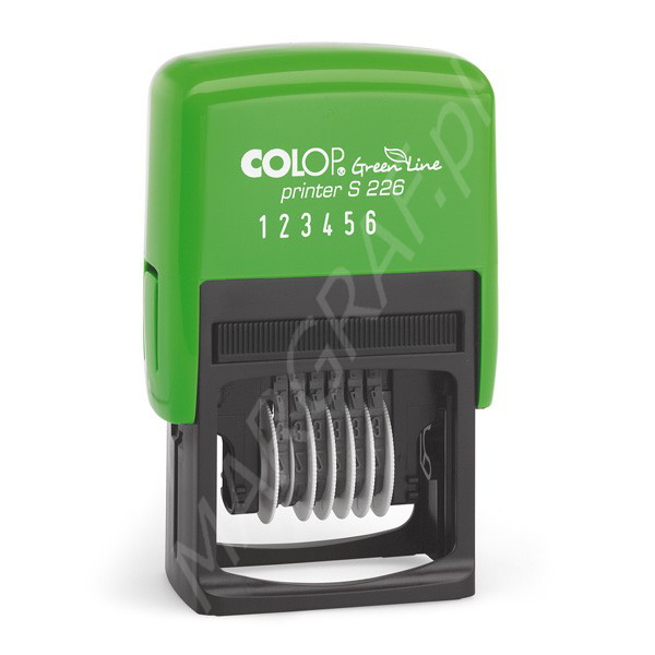 Numerator Printer S 226 Green Line COLOP